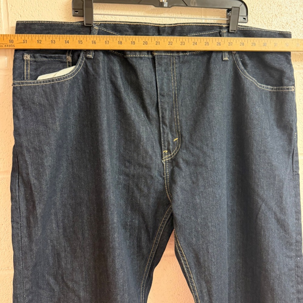 Levis Mens 559 Relaxed Straight Jeans 46x32 Dark Indigo Blue Denim Streetwear